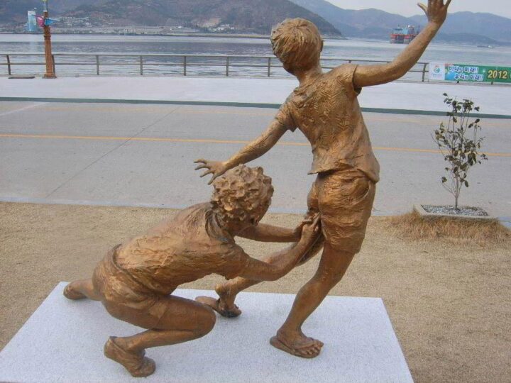 Dong Chim is the bizarre South Korean game where children are allowed to poke you in the BUM