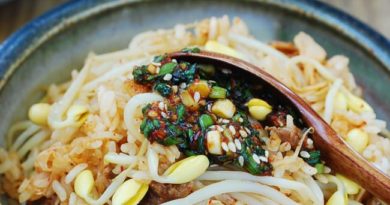 Kongnamul Bap (Soybean Sprout Rice Bowl)