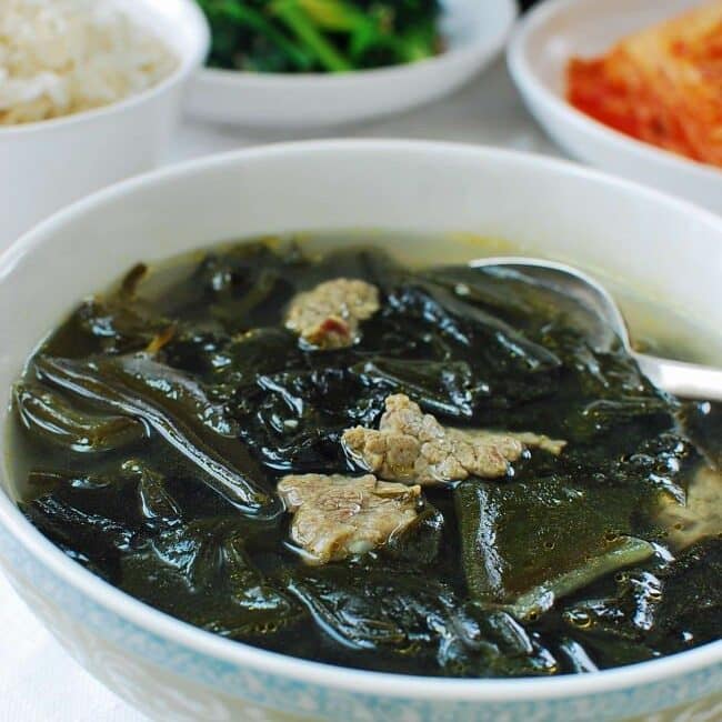 Miyeok Guk (Beef Seaweed Soup)