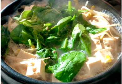 korean spinach soup