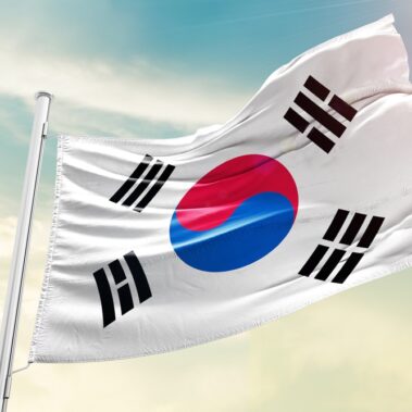 Korean Holidays flag gwangbokjeol