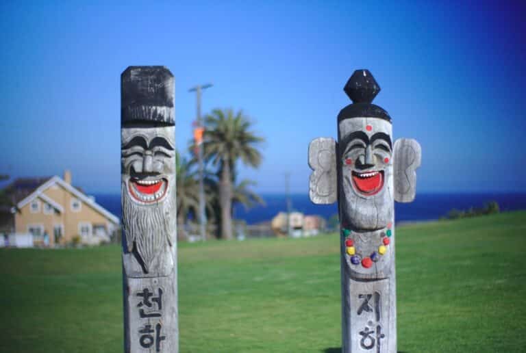 Traditional Korean totems