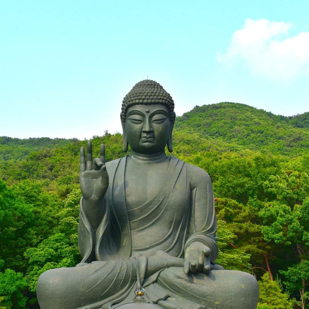Korean Buddhist Statue of Buddha