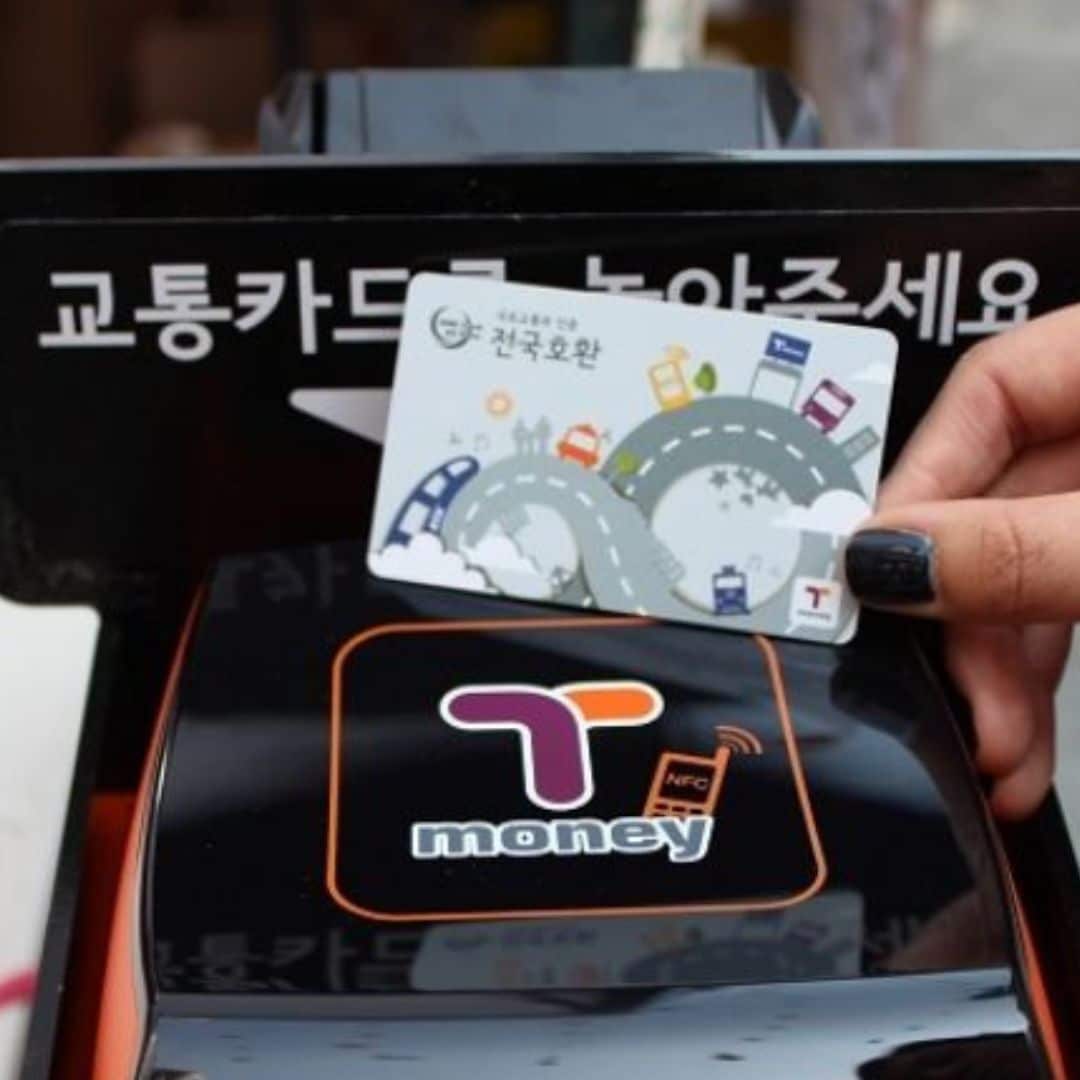 Korean T-Money Card