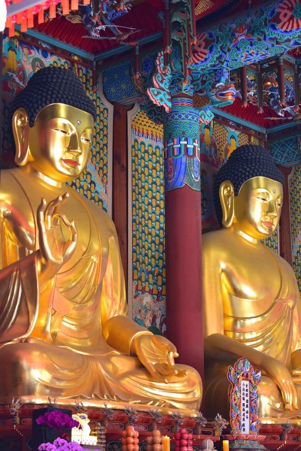 Buddhist Statues At Jogyesa Temple