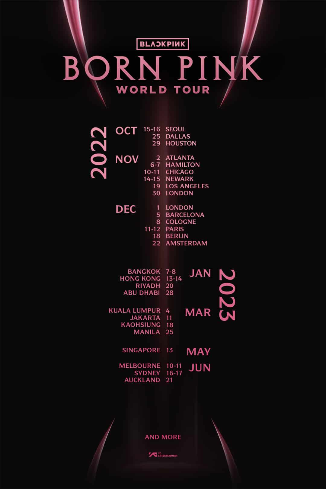 Blackpink 'Born Pink' 20222023 World Tour Best of Korea