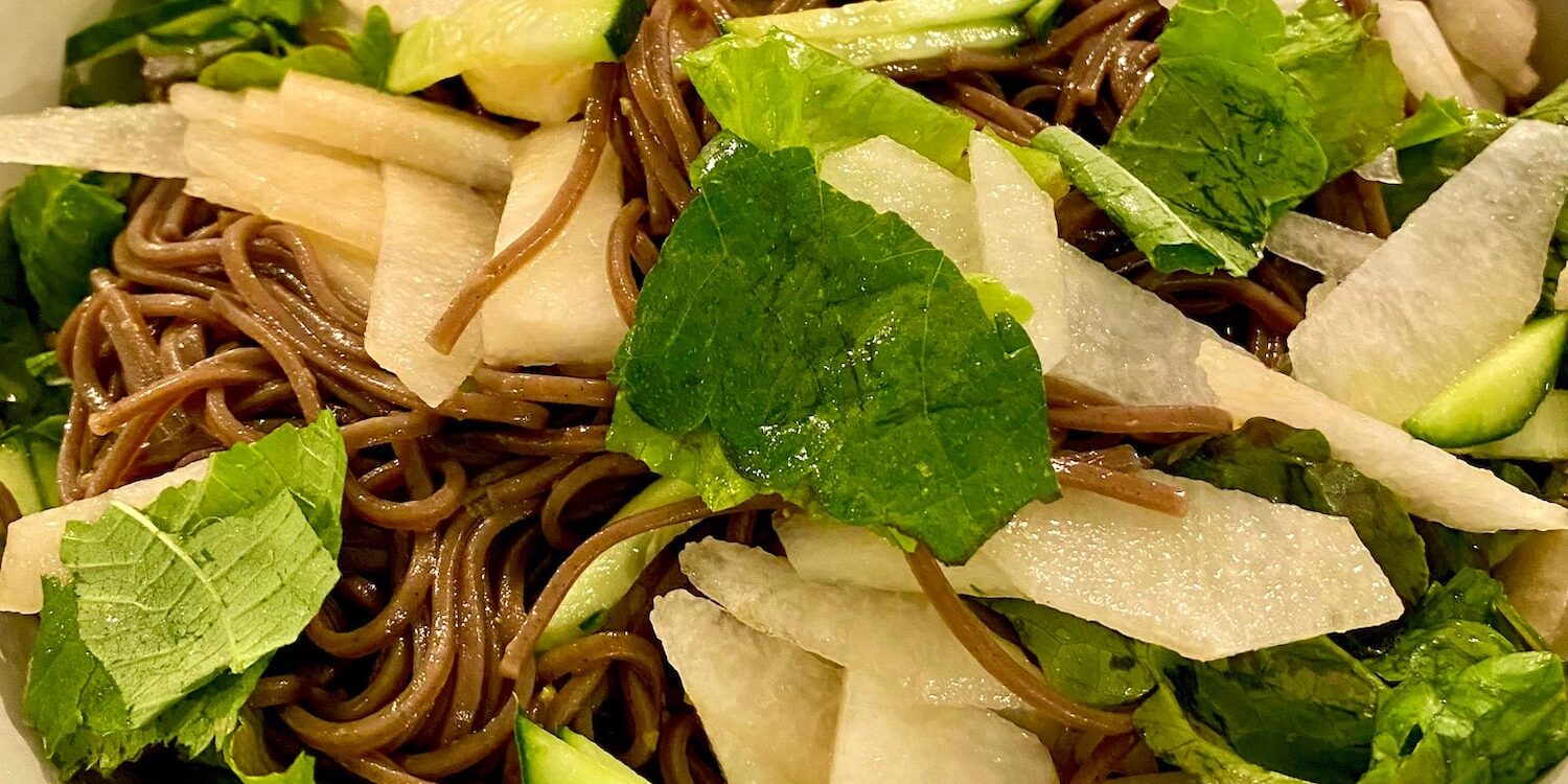 Cold Soba Noodles (Memil Guksu) - My Korean Kitchen