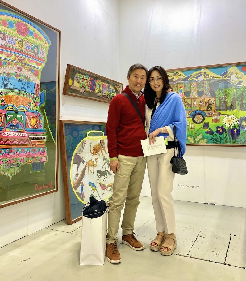Don Liu and wife Patricia Liu Seoul 