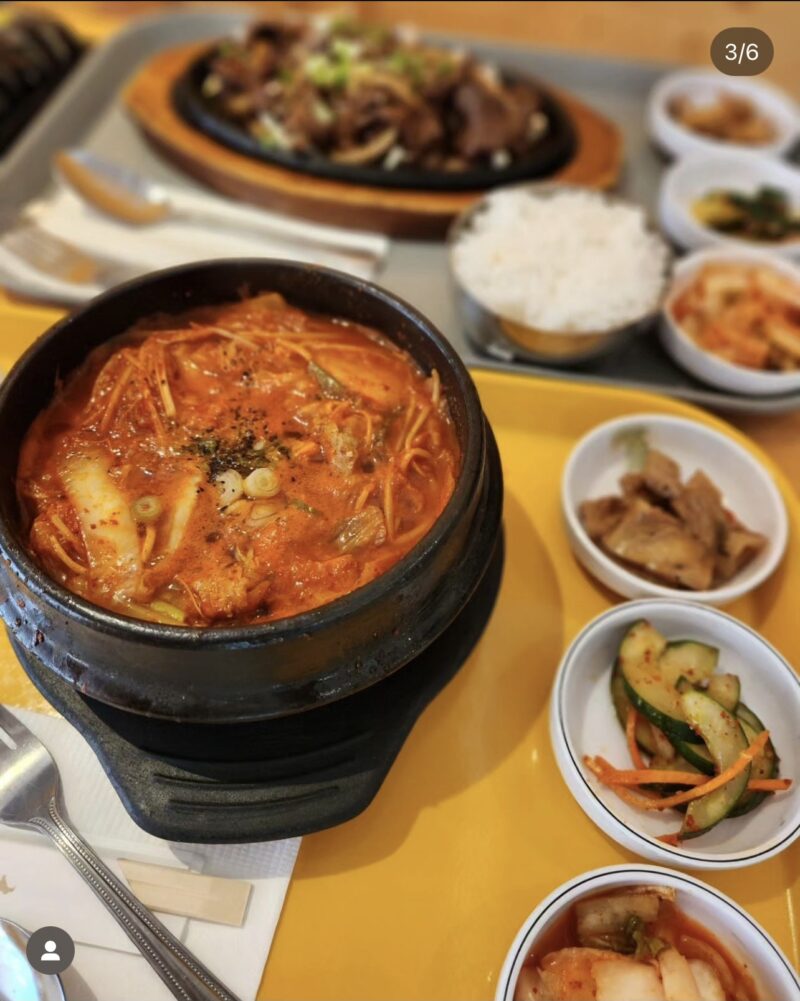 Kimchi Jjigae from Kbop Korean Bistro in Minneapolis