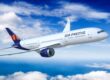 A modern Air Premia jet flying above the clouds, representing South Korea’s growing mid- to long-haul airlines market.