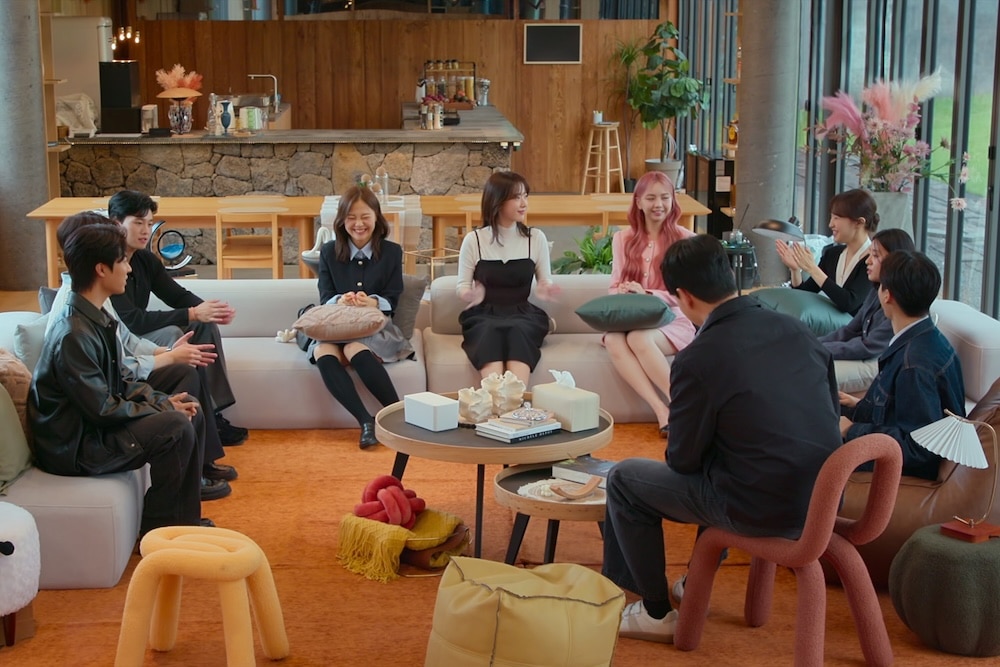 The cast of "Better Late than Single" meet for the first time. 