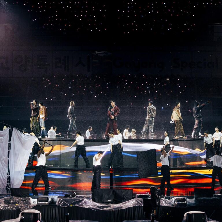 BTS performing "Arirang" during "Body to Body."